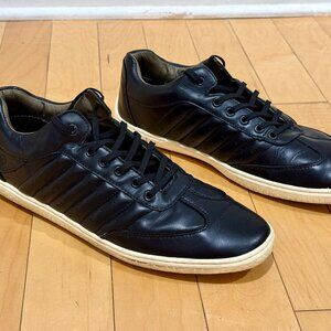 Piloti Black Leather Shift Driving Shoes